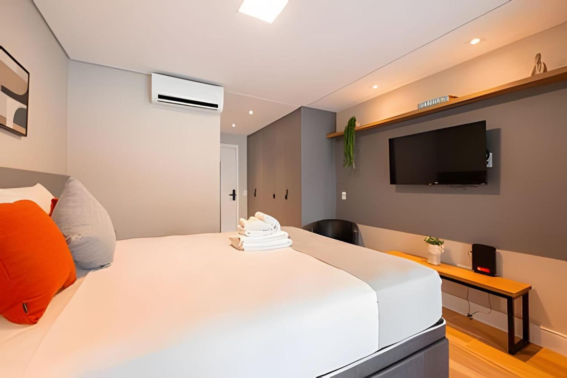 Easy Star - Belo Com Cama Queen No Coracao Do Brooklin - Sc03i São Paulo