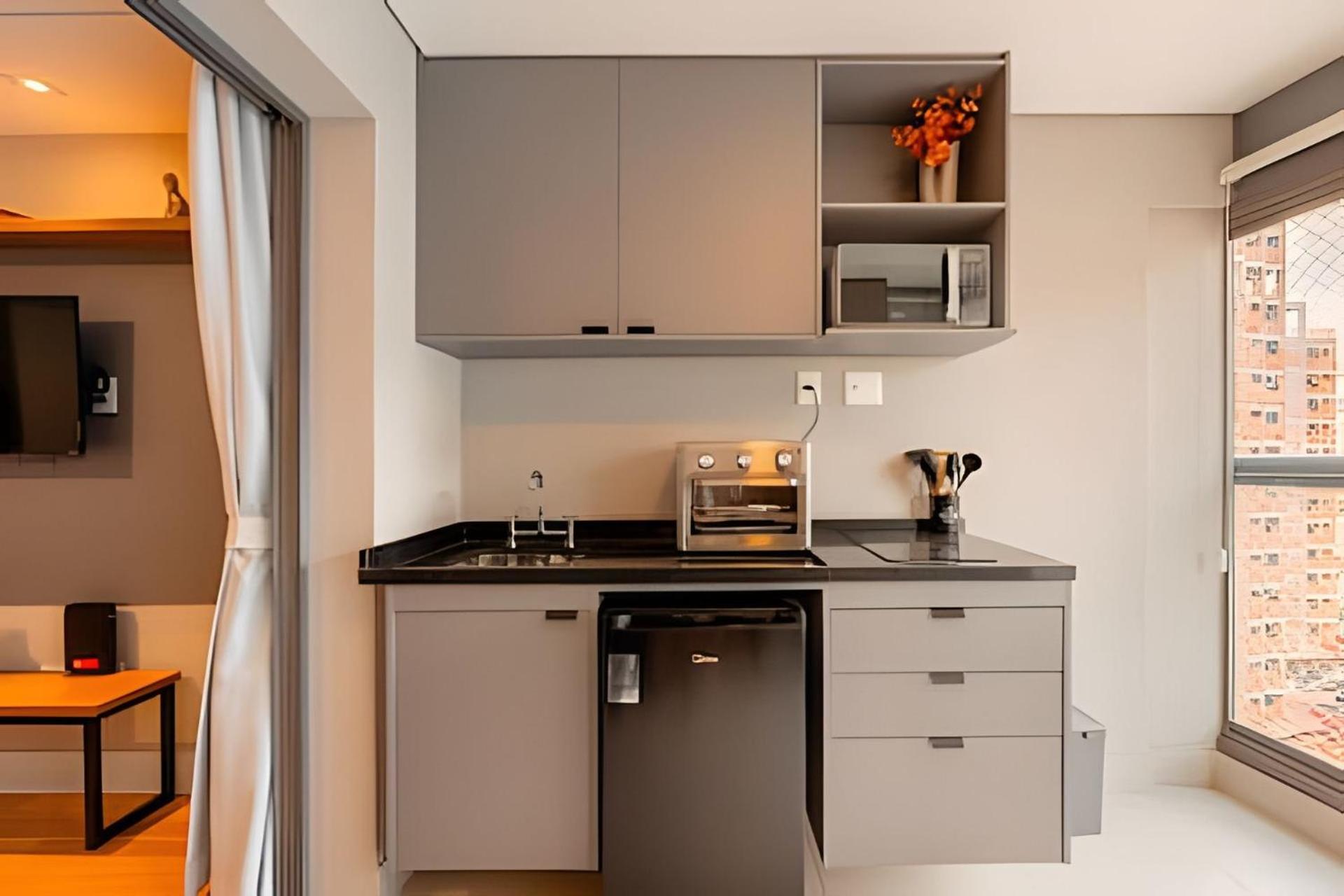 Apartamento Easy Star - Belo Com Cama Queen No Coracao Do Brooklin - Sc03i *