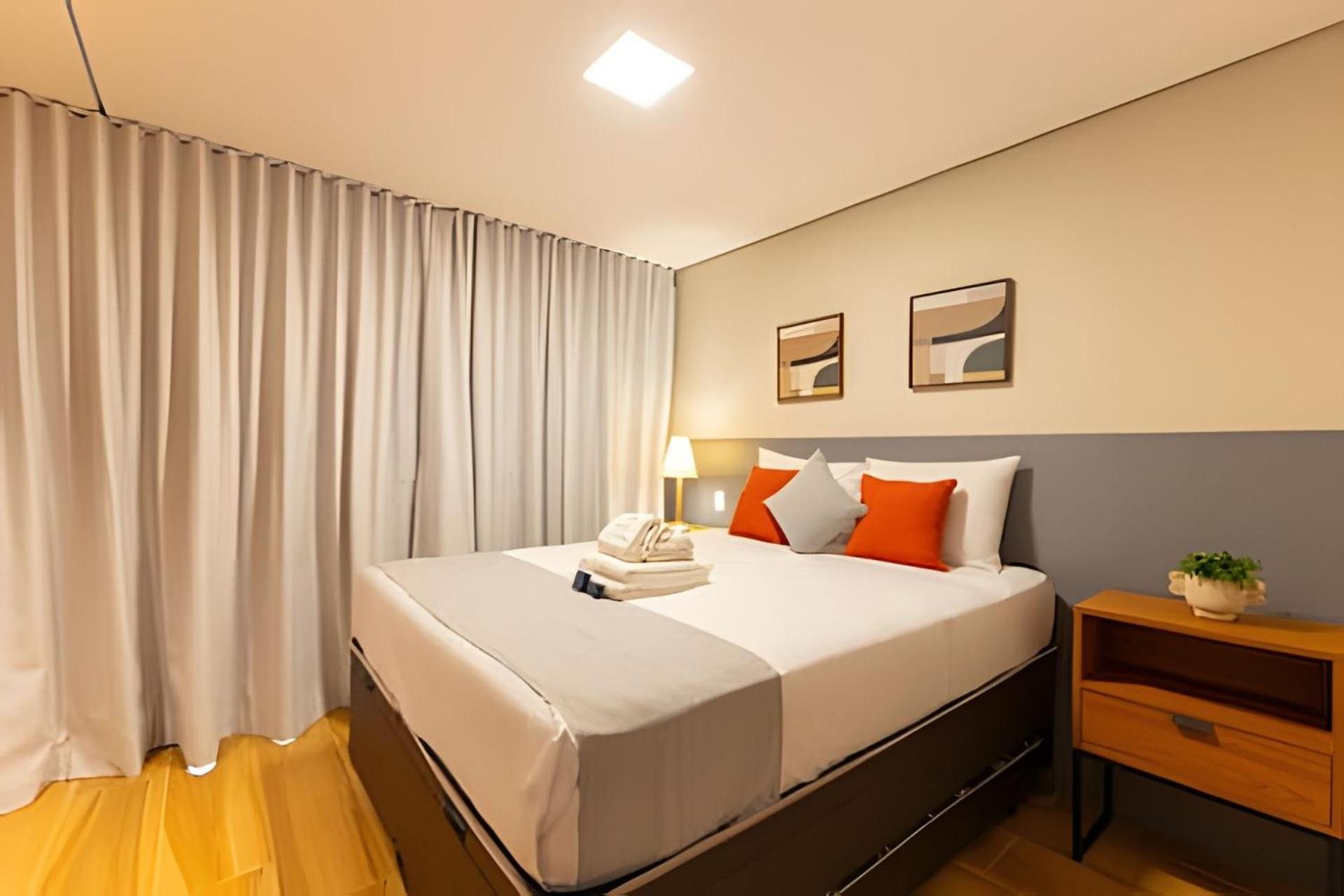Apartamento Easy Star - Belo Com Cama Queen No Coracao Do Brooklin - Sc03i