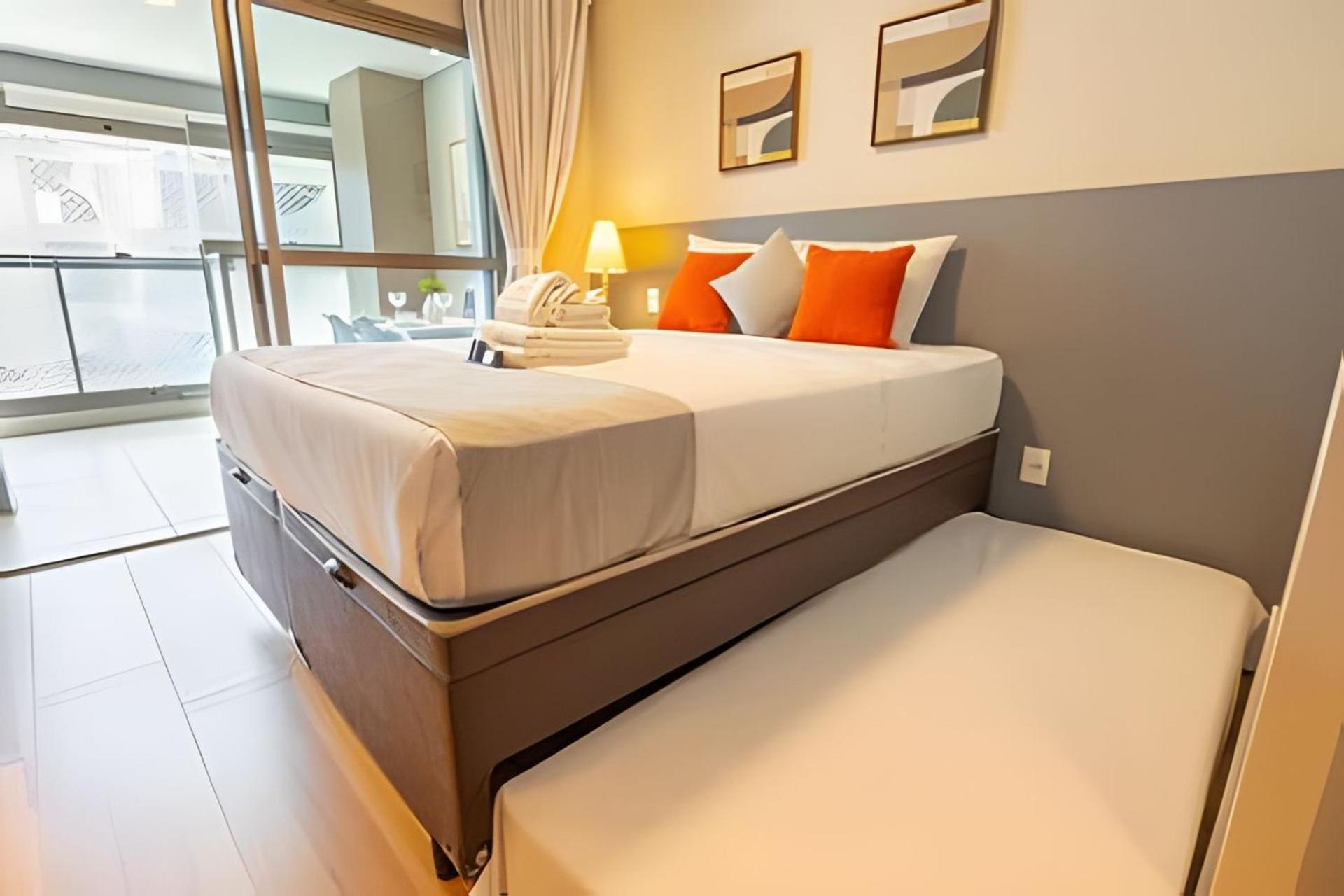 Easy Star - Belo Com Cama Queen No Coracao Do Brooklin - Sc03i *