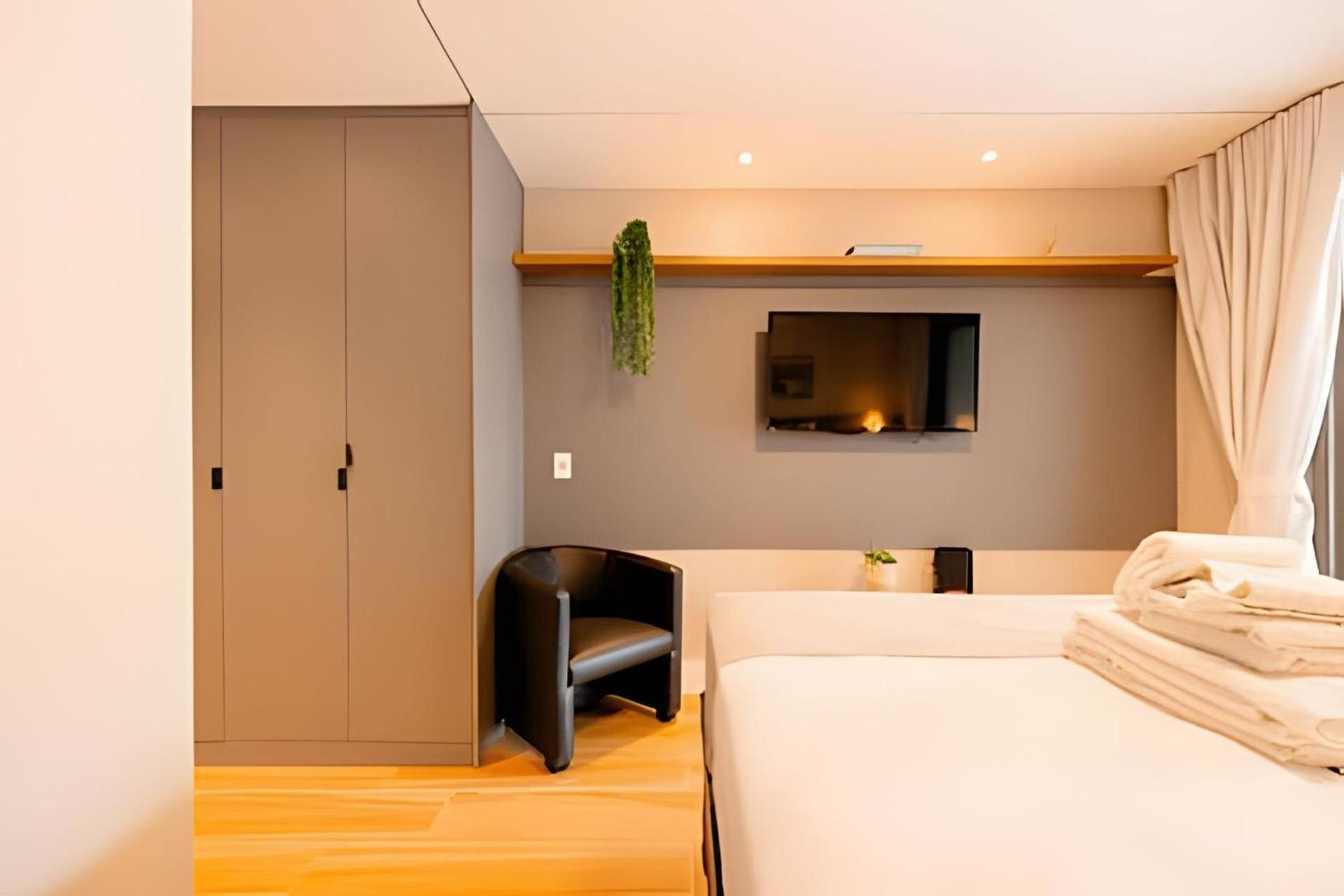 Easy Star - Belo Com Cama Queen No Coracao Do Brooklin - Sc03i Apartamento São Paulo