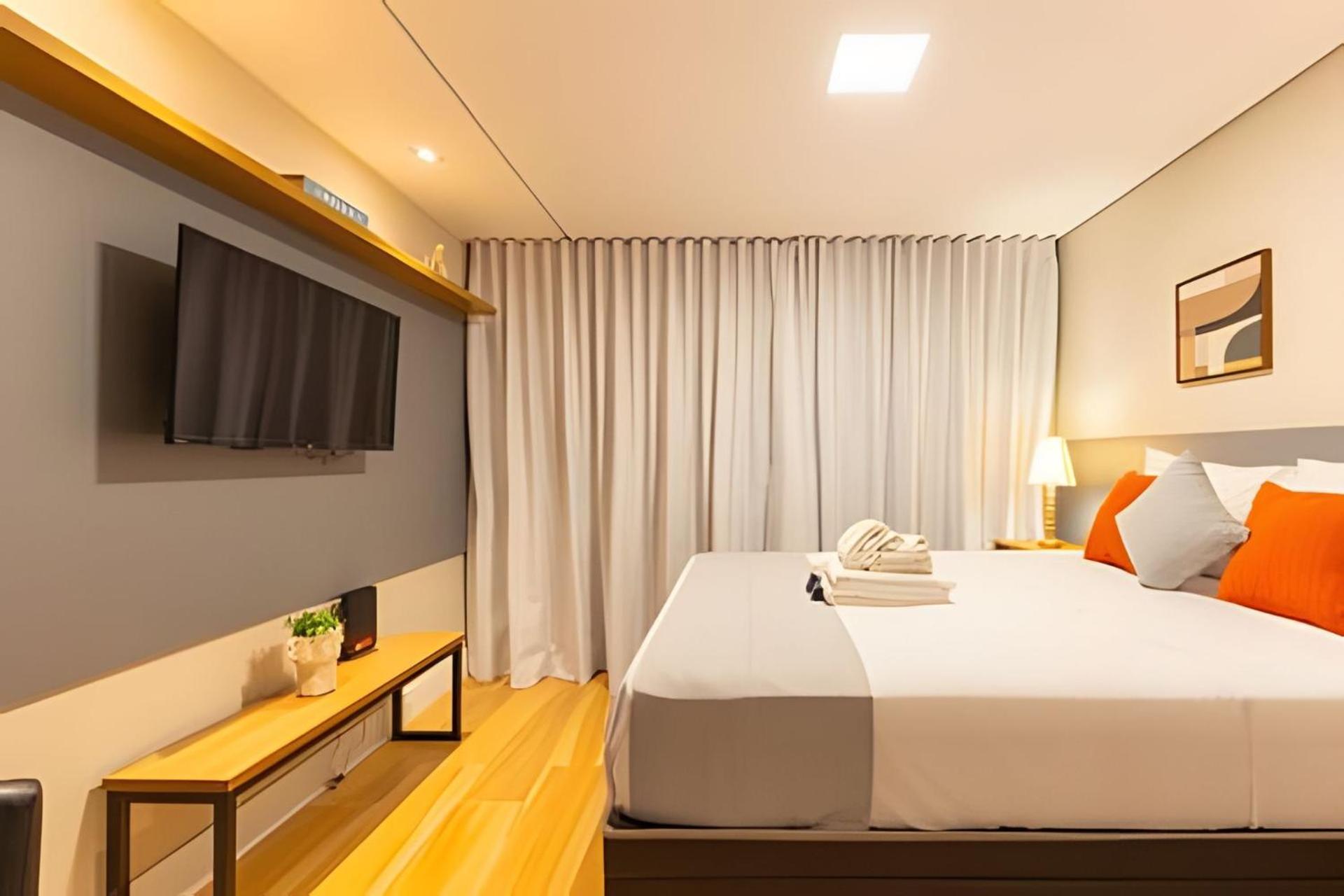 Apartamento Easy Star - Belo Com Cama Queen No Coracao Do Brooklin - Sc03i